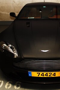Aston Martin Vantage Matte Look (480x854) Resolution Wallpaper