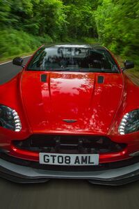 Aston Martin Vantage Red (640x960) Resolution Wallpaper