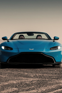 Aston Martin Vantage Roadster Front 4k (1125x2436) Resolution Wallpaper