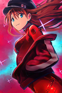 Asuka Langley Soryu Neon Genesis Evangelion 4k (1440x2560) Resolution Wallpaper