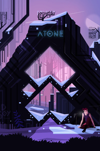 ATONE Game 2018 (1125x2436) Resolution Wallpaper
