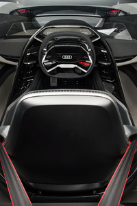 Audi PB 18 E Tron 2018 Interior (1440x2560) Resolution Wallpaper