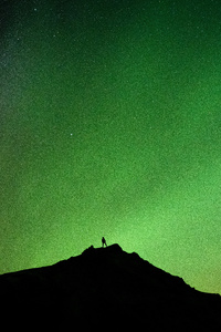 1125x2436 Aurora Borealis Iceland 8k