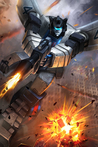 Autobots Transformers Art (480x854) Resolution Wallpaper
