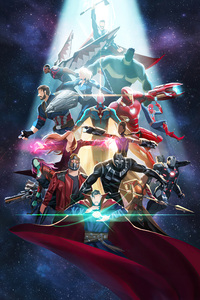 Avengers Champion Of Peace (480x800) Resolution Wallpaper