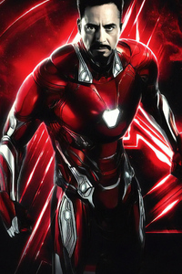 Avengers End Game Iron Man (1280x2120) Resolution Wallpaper