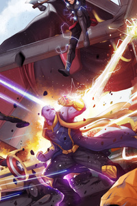 Avengers Endgame 2019 Artwork (640x1136) Resolution Wallpaper