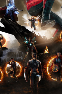 Avengers Endgame Final Battle Scene