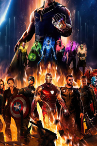 Avengers Endgame Final Poster (1080x2280) Resolution Wallpaper