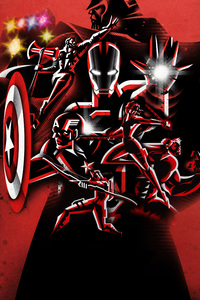 Avengers Endgame New (1280x2120) Resolution Wallpaper