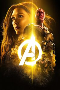 Avengers Infinity War 2018 The Mind Stone Poster 4k