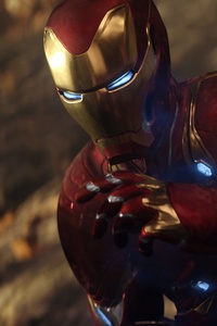 640x1136 Avengers Infinity War Iron Man Marvel 4k