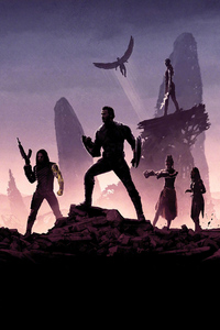 Avengers Infinity War Movie Poster 4k (1280x2120) Resolution Wallpaper