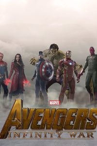 800x1280 Avengers Infinty War 2018 Movie Fan Art