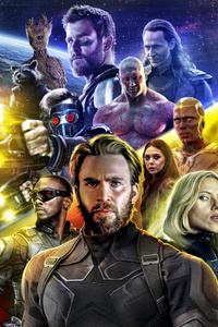 Avengers Infinty War 2018 Poster