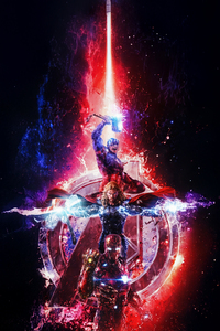 Avengers Rise Of Heroes (1242x2668) Resolution Wallpaper