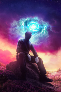 Awakening In The Cosmic (1080x1920) Resolution Wallpaper