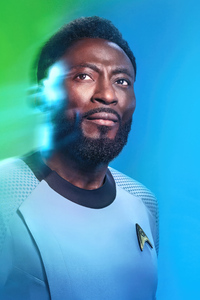 Babs Olusanmokun As Dr Mbenga In Star Trek Strange New Worlds (750x1334) Resolution Wallpaper