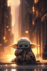 1440x2960 Baby Yoda