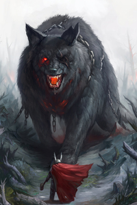 Bad Wolf 4k (1440x2560) Resolution Wallpaper