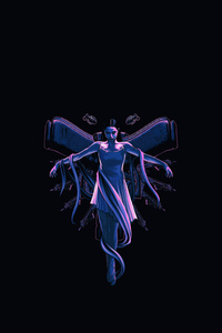 Ballerina 2025 5k (480x800) Resolution Wallpaper