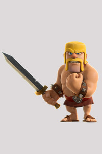Barbarian Clash Of Clans 4k