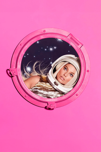 Barbie Margot Robbie Minimal (480x854) Resolution Wallpaper