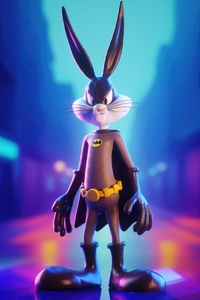 Bat Bunny (360x640) Resolution Wallpaper