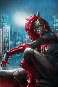Batgirl Beyond (640x1136) Resolution Wallpaper