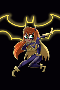Batgirl Gotham Knights Dark Minimal 4k