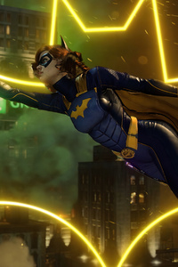 Batgirl Gotham Knights Logo 4k
