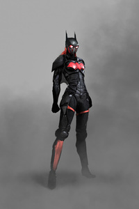 1440x2960 Batgirl New Concept Art 2023