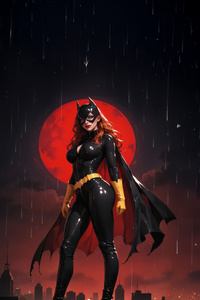 Batgirl Rising Defender Of Gotham (1080x2400) Resolution Wallpaper