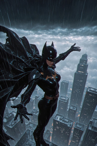 Batgirl Shadow Of Vengeance (1125x2436) Resolution Wallpaper