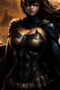 Batgirl Silent Vigilante (480x854) Resolution Wallpaper