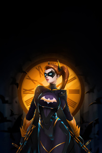 Batgirl Strikes Again (1440x2560) Resolution Wallpaper