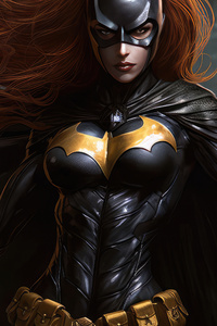 Batgirl The Dark Knight 5k (240x320) Resolution Wallpaper