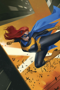 Batgirl Year Of The Villain (640x1136) Resolution Wallpaper