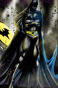 Batman 2020 Fan Made Artwork (320x480) Resolution Wallpaper