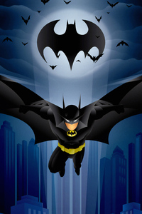Batman 4k Sketch Art (320x480) Resolution Wallpaper