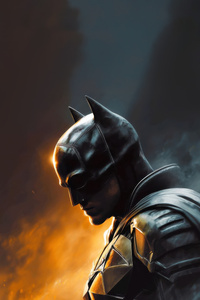 Batman Anyone Can Wear The Mask (240x320) Resolution Wallpaper