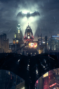 Batman Arkham Night (640x1136) Resolution Wallpaper