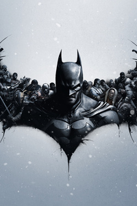 Batman Arkham Origins Logo 8k