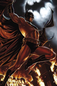 Batman Bat Signal Comic