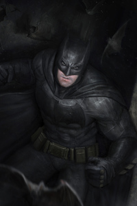 Batman Ben Affleck 2020 (1280x2120) Resolution Wallpaper