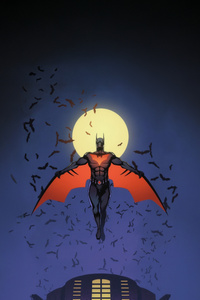 Batman Beyond Fear And Justice (240x320) Resolution Wallpaper