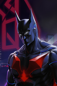 Batman Beyond The Future Of Justice (240x400) Resolution Wallpaper