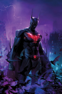 Batman Beyond Urban Legend (750x1334) Resolution Wallpaper