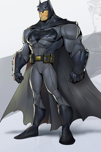 Batman Cartoon Minimal 4k