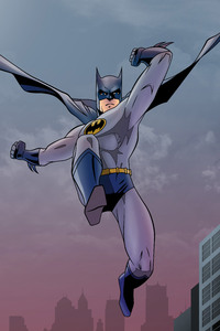 Batman City Detective (640x960) Resolution Wallpaper
